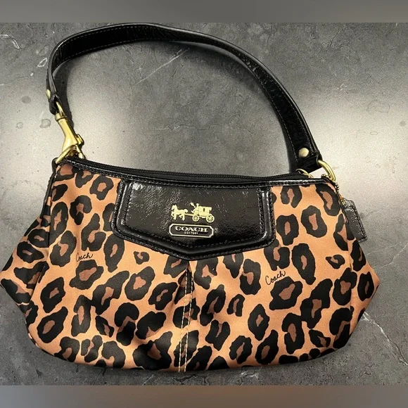 Coach | Bags | Coach Leopard Shoulder Bag | Poshmark